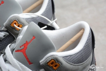 “COOL GREY” JORDAN AIR 3 1017